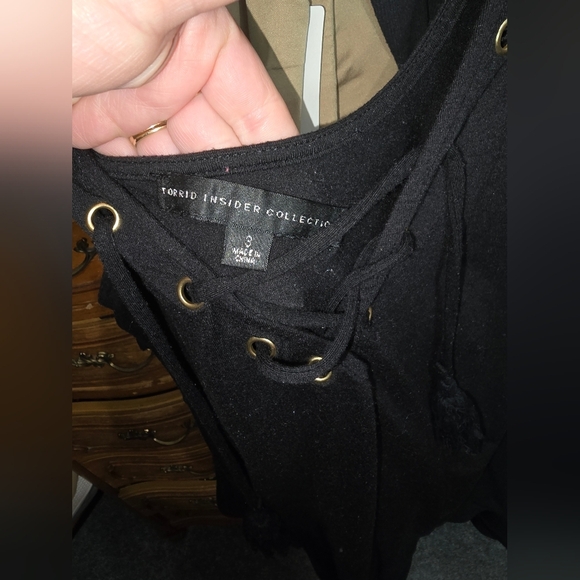 Torrid Insider Collection Lace Up Bodysuit 3x - Picture 2 of 3